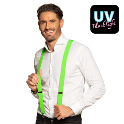 Podväzky (ramienka) neónovo zelené